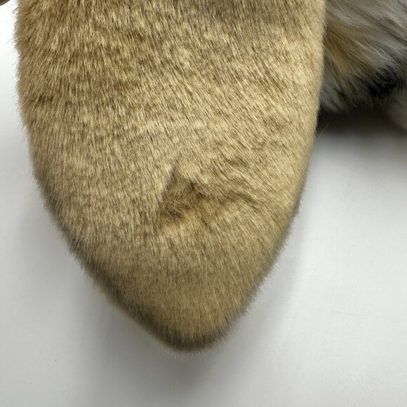 Living Nature 11" Dutch Lop Eared Bunny Rabbit Plush / Tan, White and Black - Picture 12 of 12